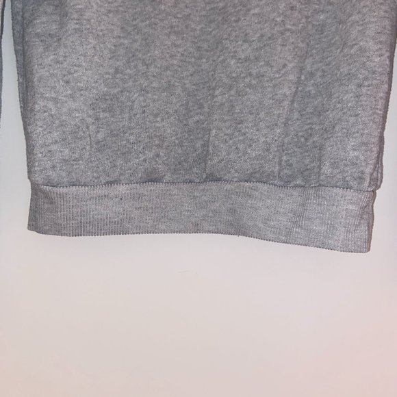 [2-Piece] Cropped Sweater + BABE Sweater || Grey - Picture 12 of 14